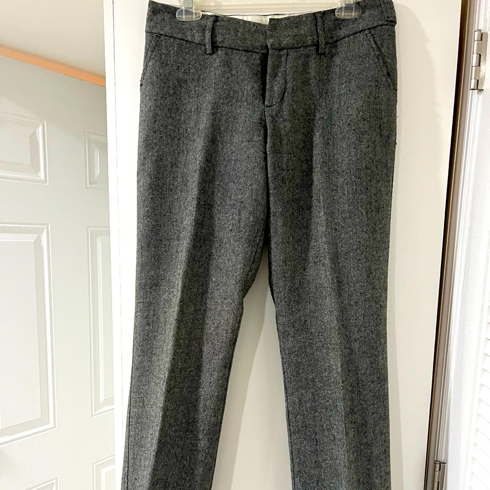 Tweed fully lined pants